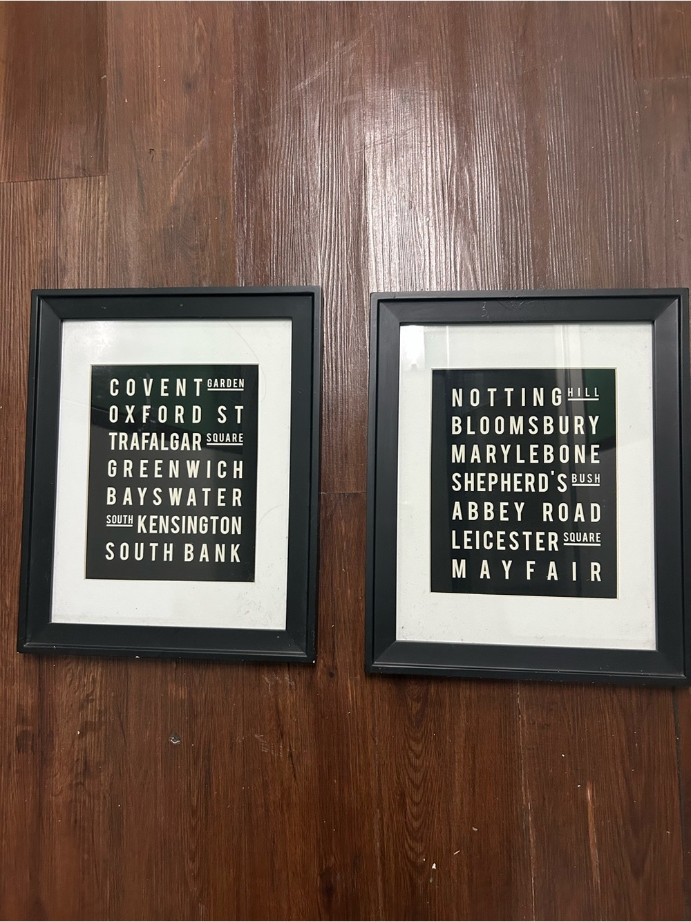 Set of 2 British Theme Wall Art U.K. London